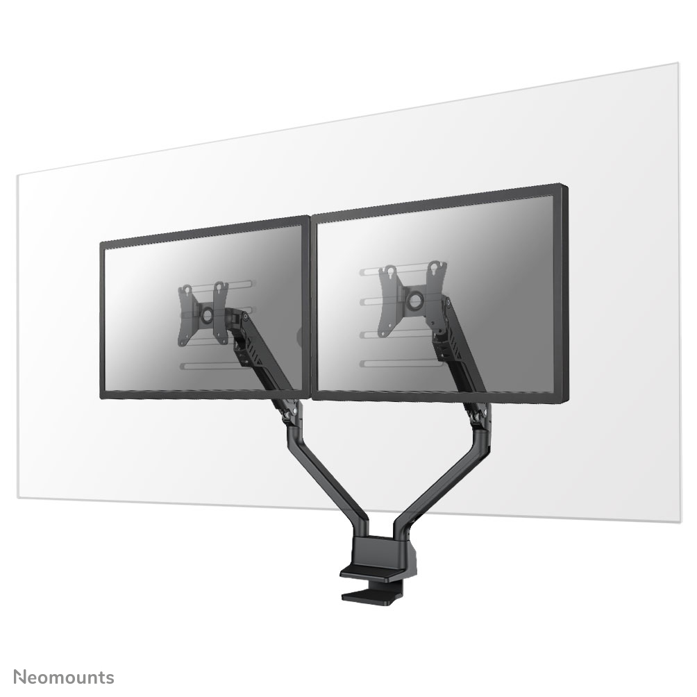Transparent Protection Screen for dual monitor use - assembl