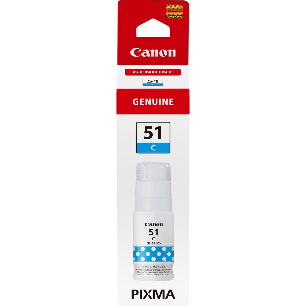 Canon G Series G-51 Cyan Ink Bottle