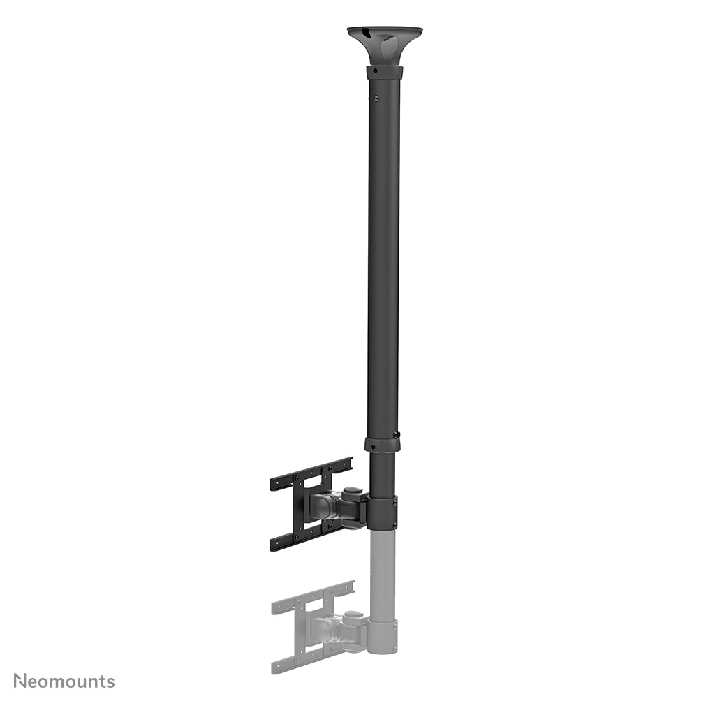 Ceiling Mount 10-30" Tilt/Rot/Swiv BLACK