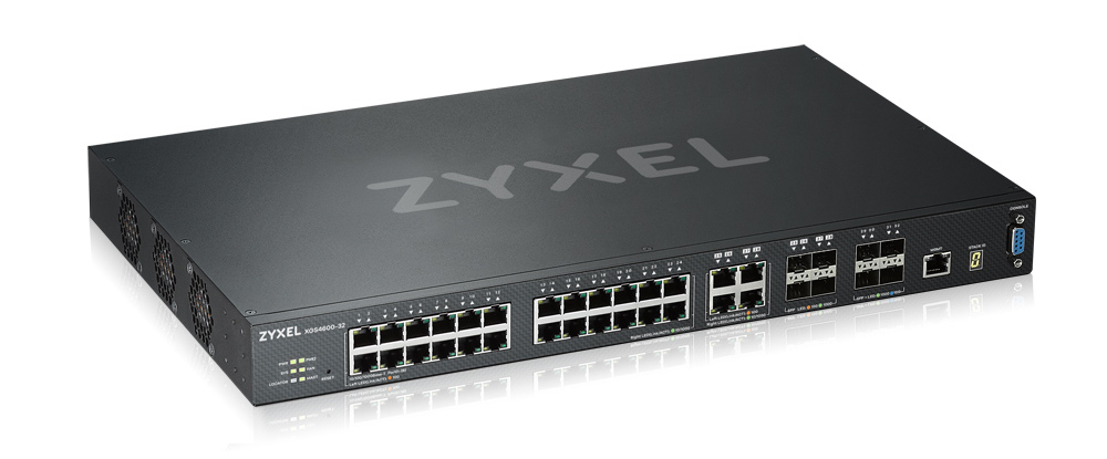 Zyxel XGS4600-32 L3 Managed Switch 28 port Gig and 4x 10G SF
