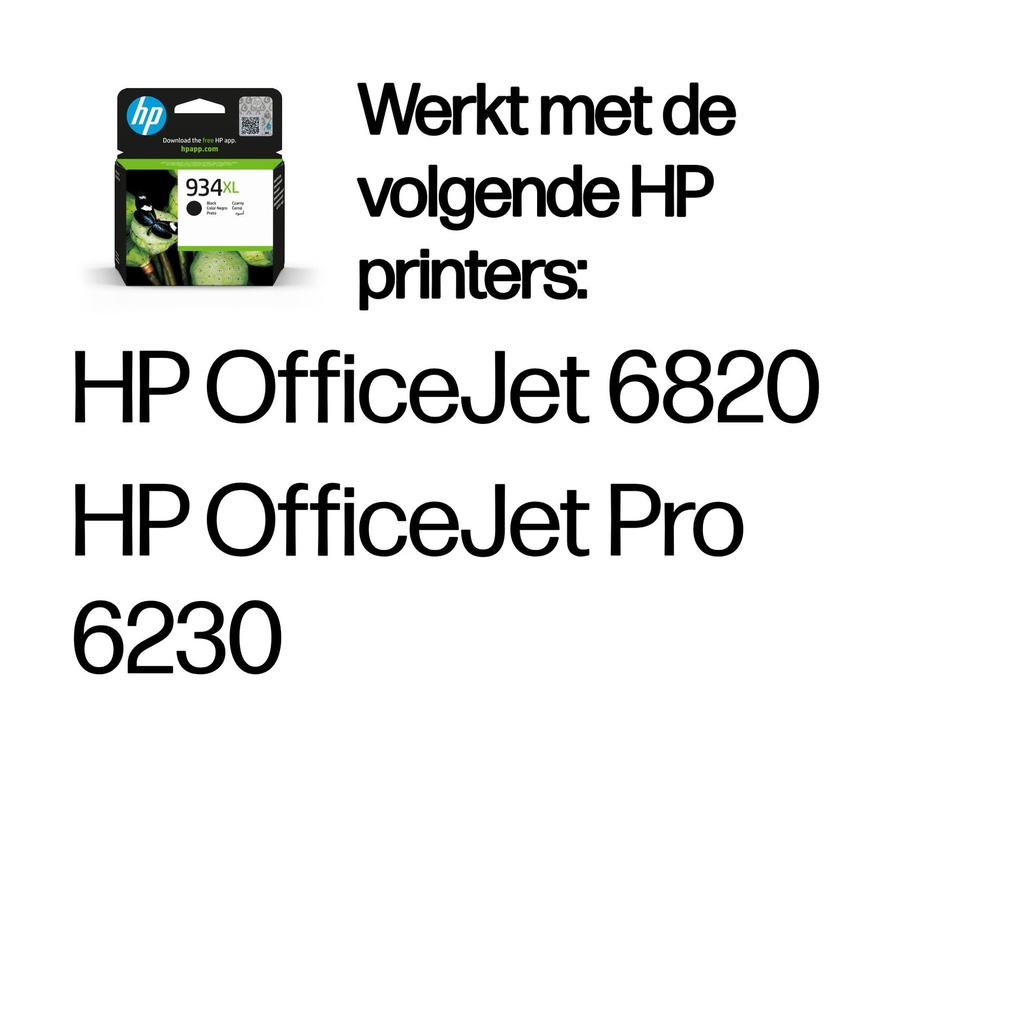 HP CART 934XL BLACK