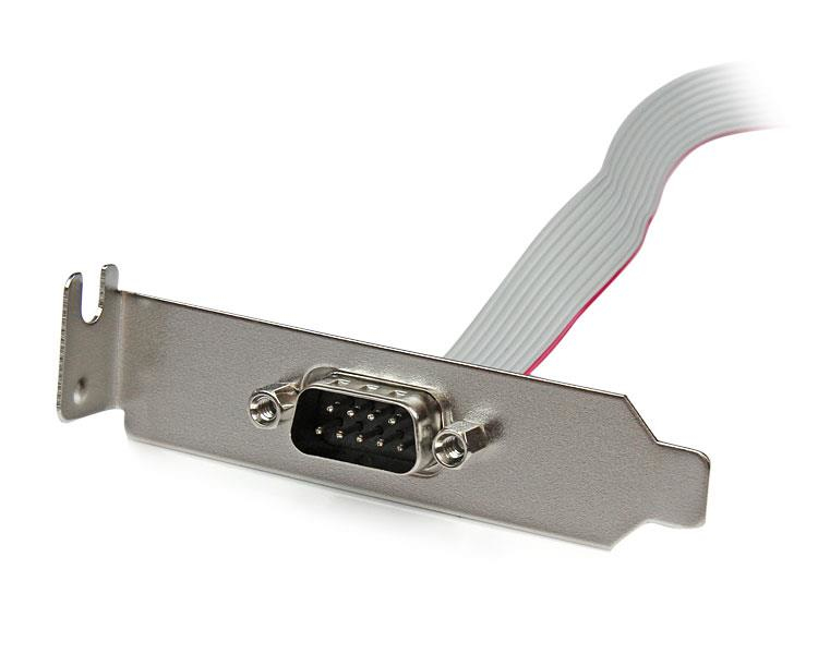 DB9 Serial Port Bracket Header PLATE9M16LP