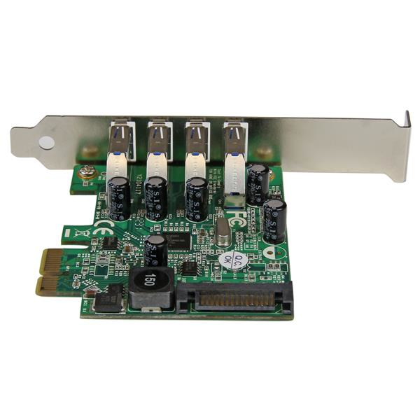 4 Port PCI Express PCIe USB 3.0 Card PEXUSB3S4V