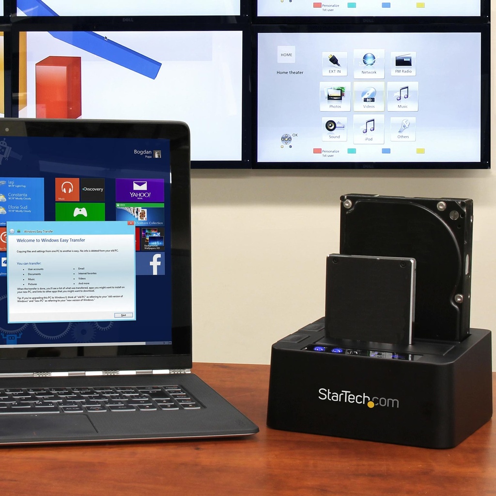 USB 3.1 HDD Duplicator Dock SSD / HDD SDOCK2U313R