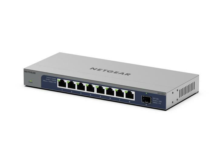 NETGEAR 8PT GIG UM +1P 10G SFP+ Uplink Switch