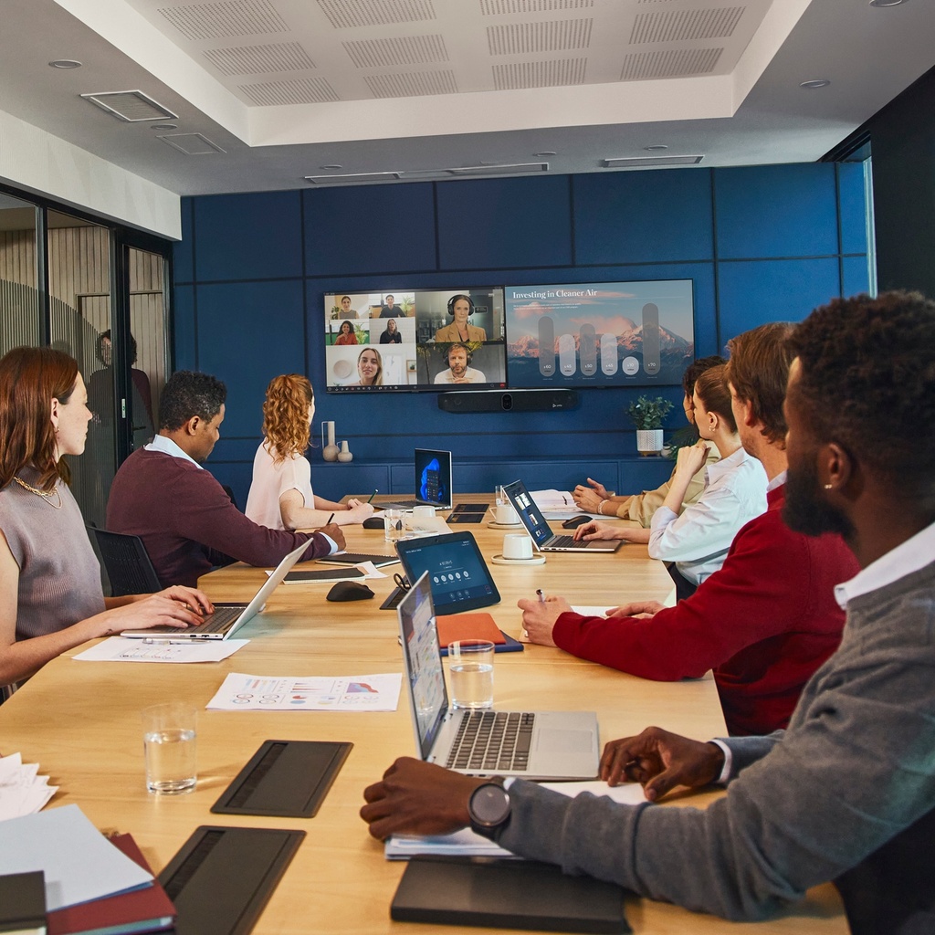 HP Poly Studio X72 All-In-One Video Bar with TC10 Controller