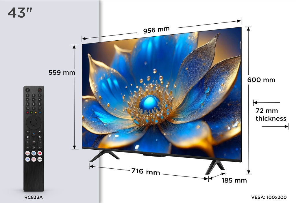 TCL QLED TV 43QLED780K
