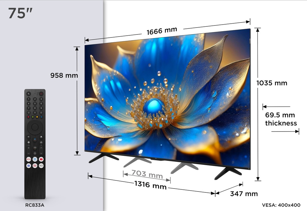 TCL QLED TV 75QLED780K