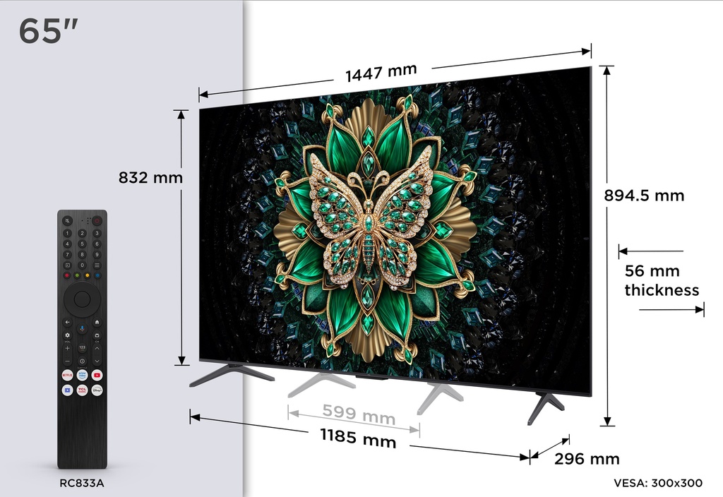 TCL MINI QLED 65MQLED75K