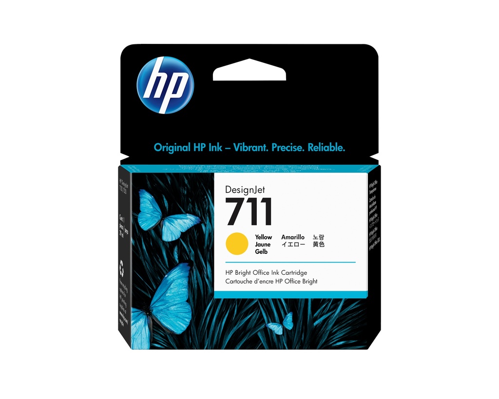 HP CART 711 YELLOW