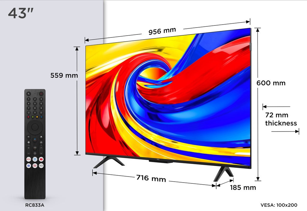 TCL QLED 43QLED780L