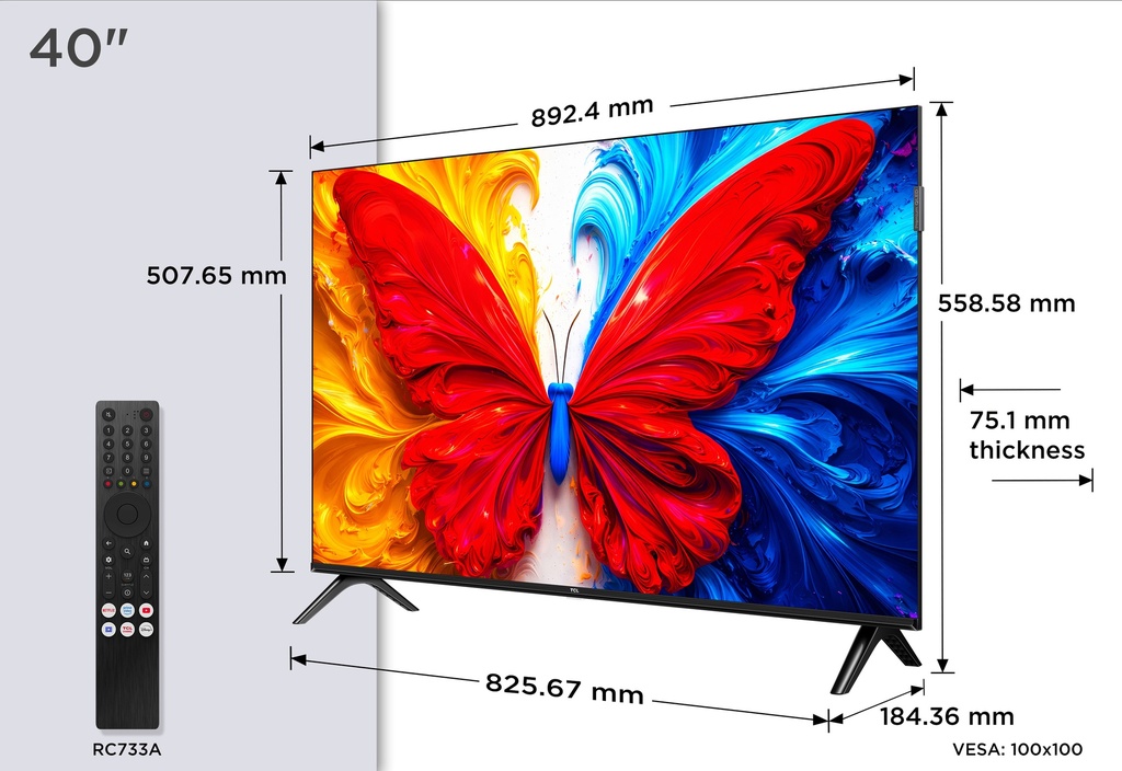 TCL QLED Full HD 40S5L