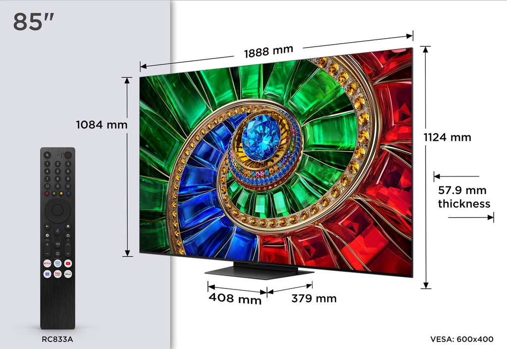 TCL RGB-Mini LED 85RM7L