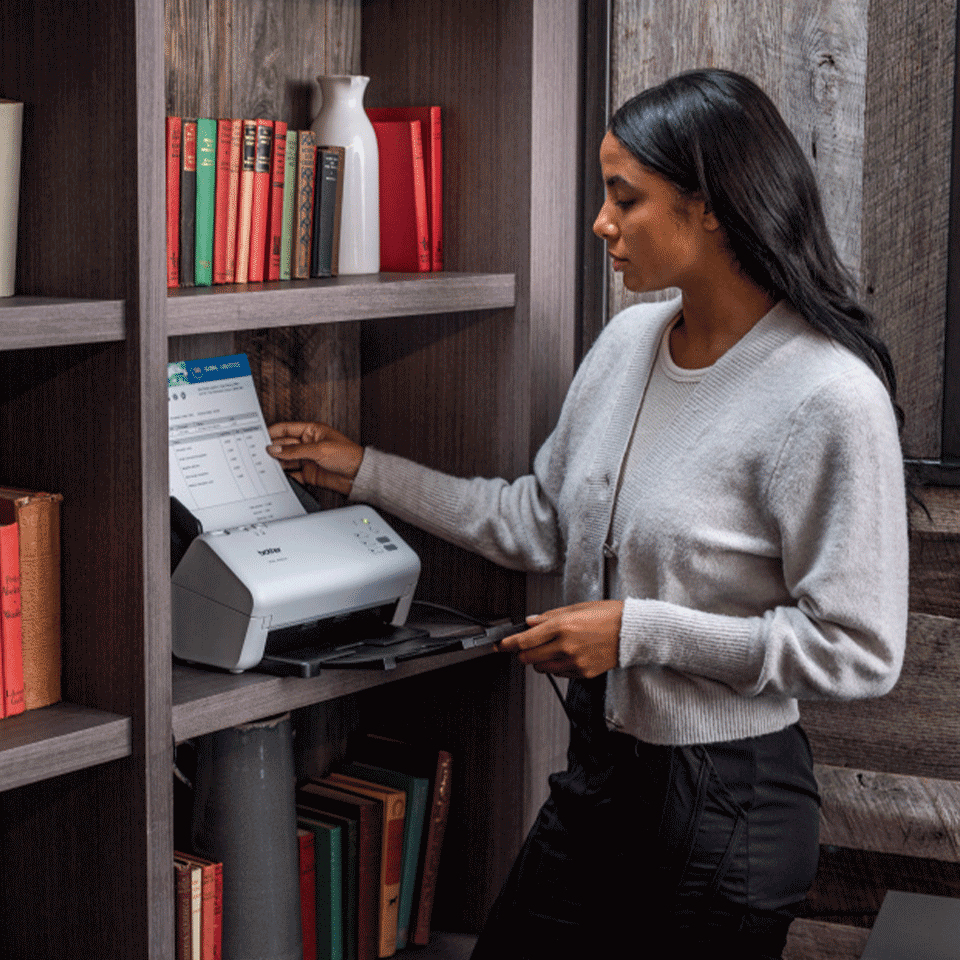 Brother ADS-4300 Compact Document Scanner