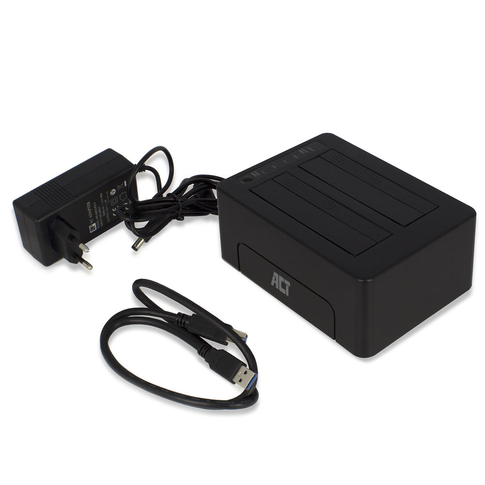 ACT USB 3.1 Dual HDD Docking Station