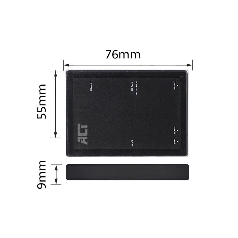 ACT USB 3.1 Gen1 (USB 3.0) Multi Card Reader