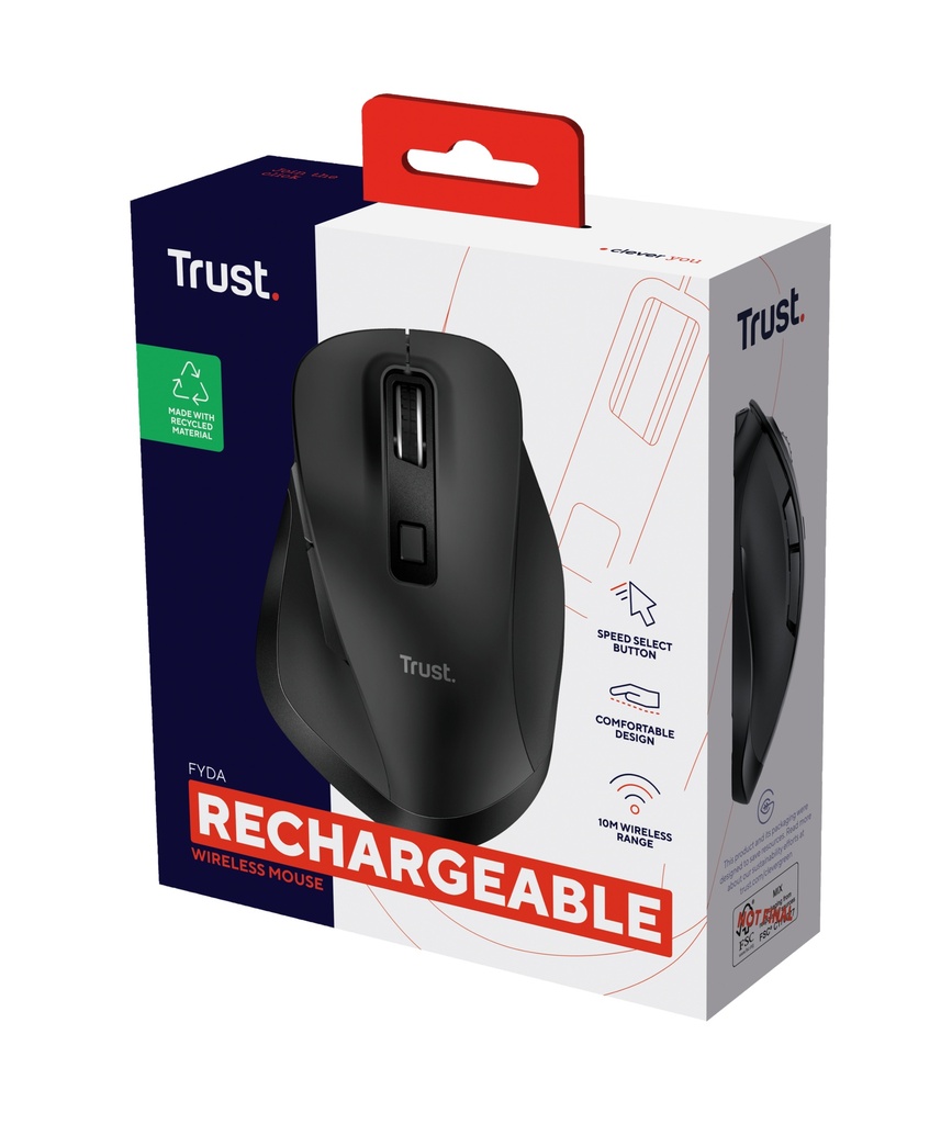 TRUST FYDA WIRELESS MOUSE ECO