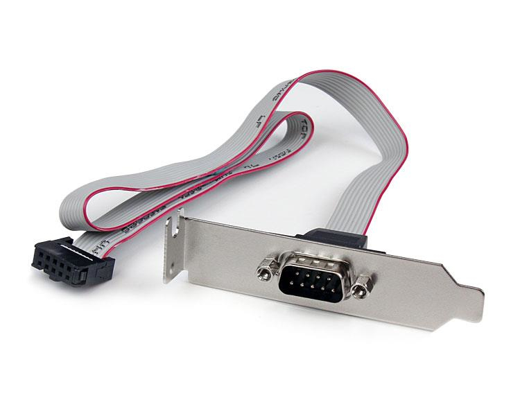 DB9 Serial Port Bracket Header PLATE9M16LP