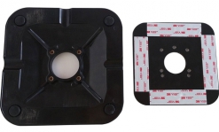 ADHESIVE BASE 6IN FOR RISE POLE TCDP6AB