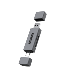 Sitecom USB-A + USB-C Stick Card Reader