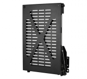 Flip-Down AV Storage Tray